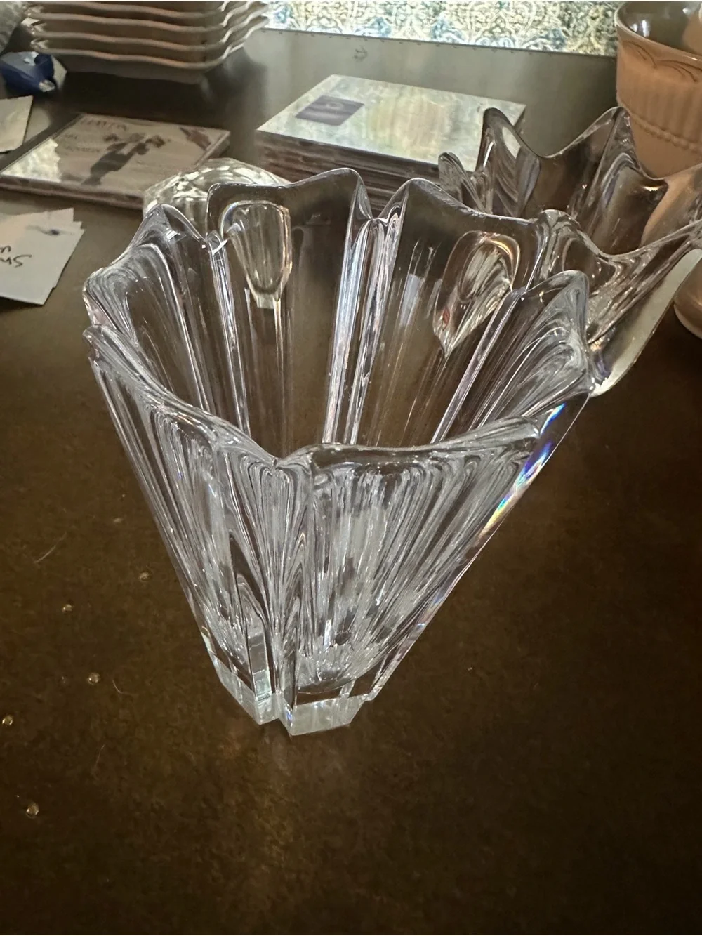 Orrefors clear crystal